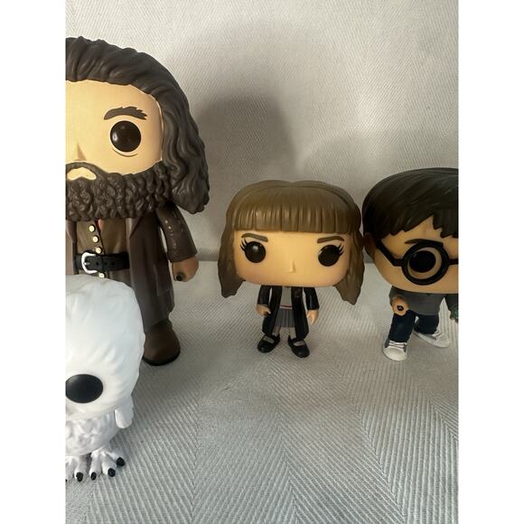 Harry Potter funko pop lot (7) Harry, Hermione, Ron, Hagrid, Dumbledore, More - Picture 4 of 6